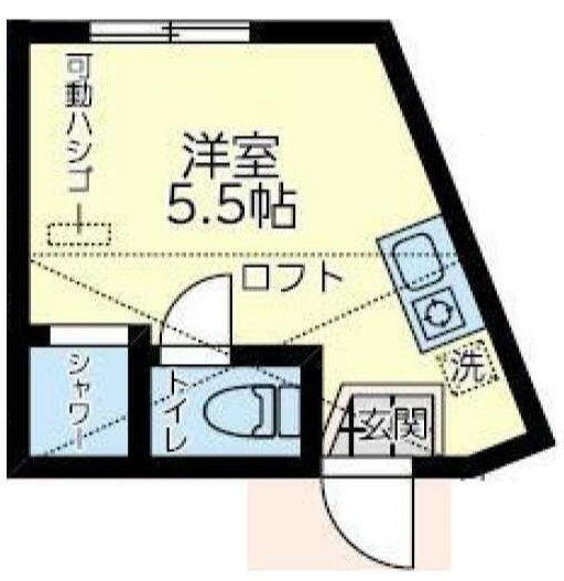 ヴィスタリヴァー鴨居の間取り