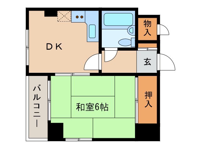 アバンテ尼崎西の間取り