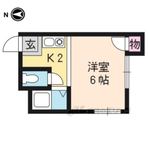 シャトープラティーク１の間取り