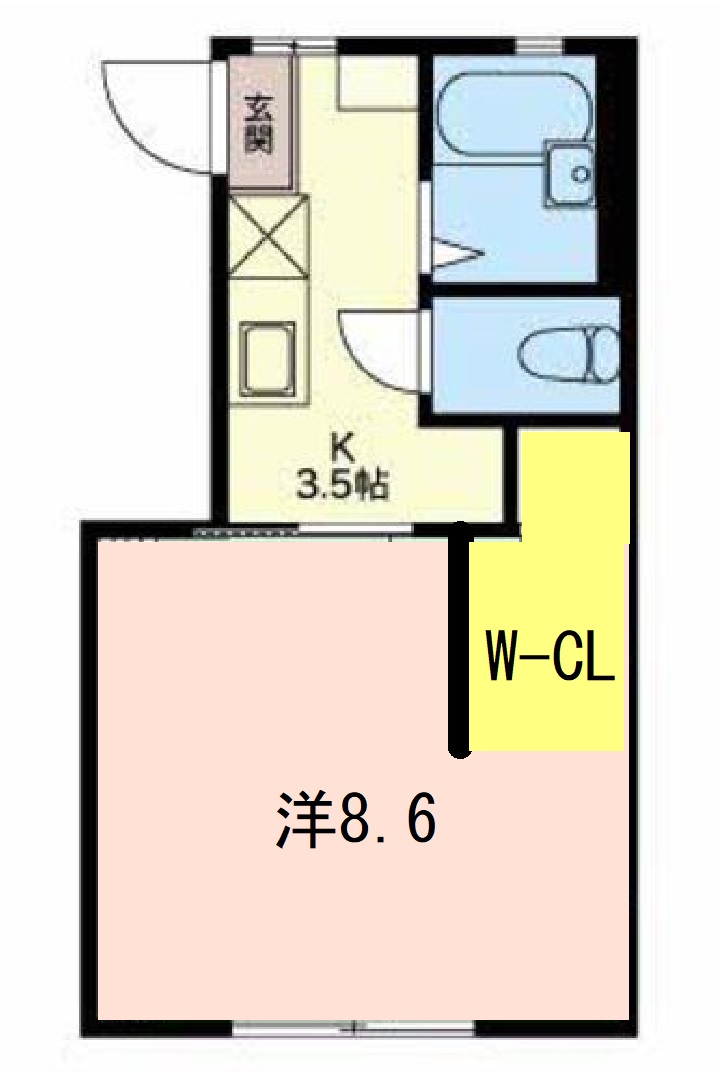 ハイム白馬の間取り