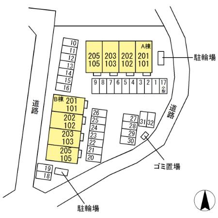 【伊勢崎市赤堀今井町のアパートのその他】