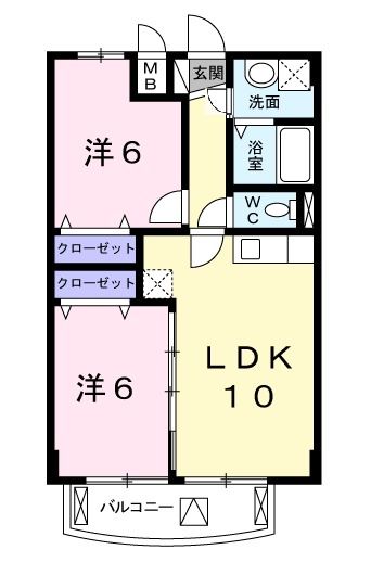 グラン・フォンテーヌの間取り