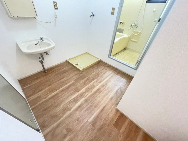 その他　広い脱衣所