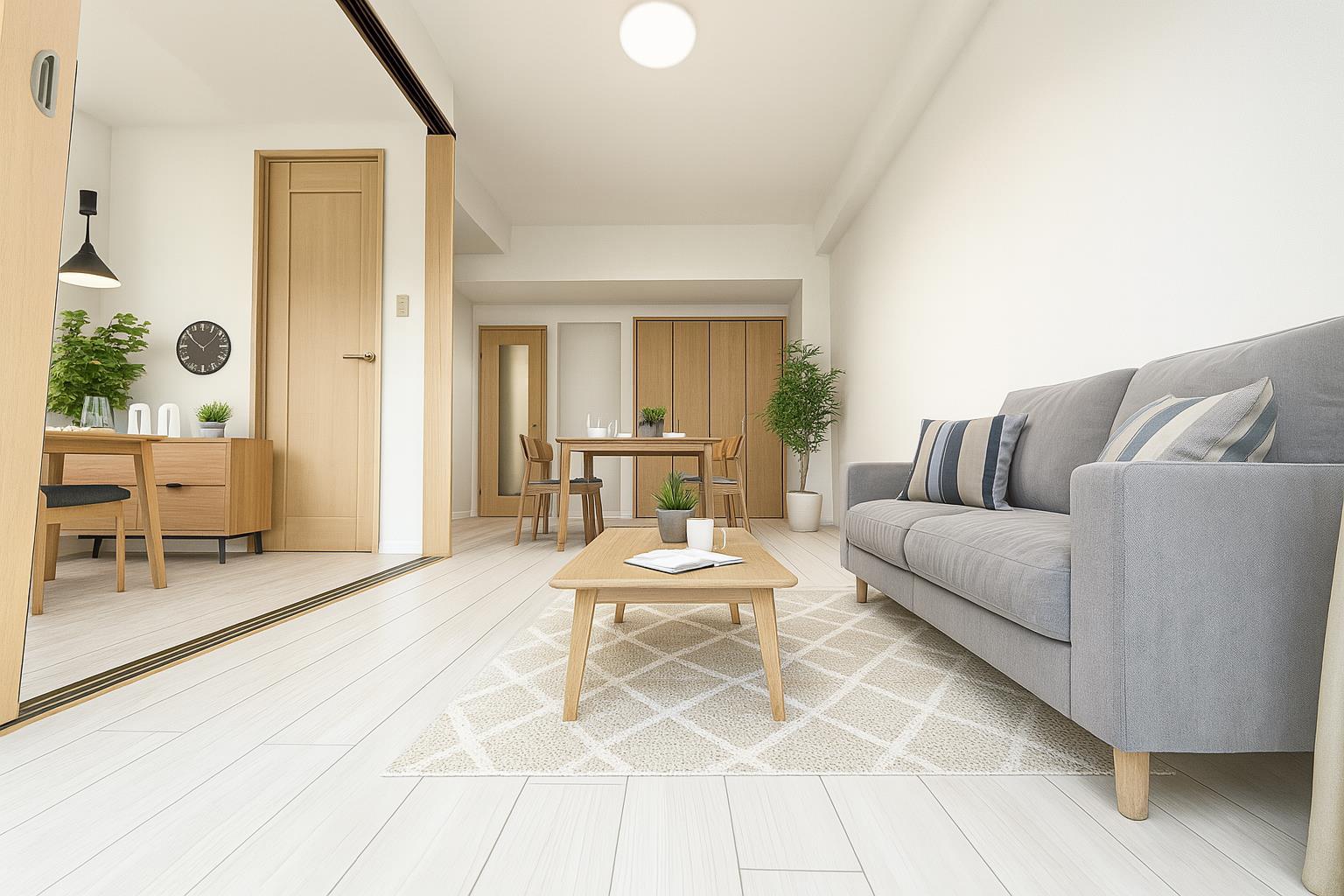 居室・リビング　リビングのイメージCGです