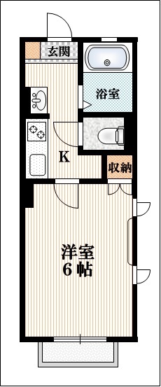 Ｒｏｓｅ　Ｃｏｕｒｔの間取り