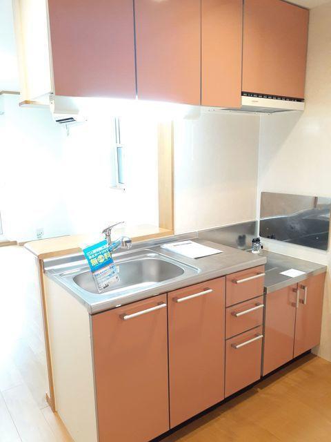 キッチン　女性には嬉しいカウンターキッチン(*≧∀≦*)