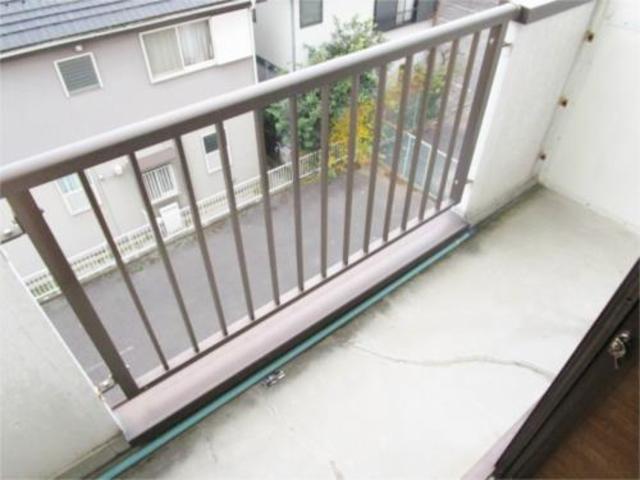 バルコニー　お洗濯もバッチリ