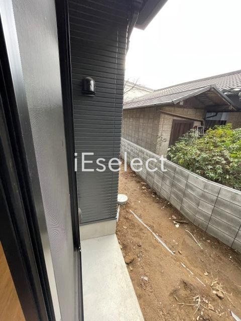 バルコニー　お洗濯ものはこちらでどうぞ！