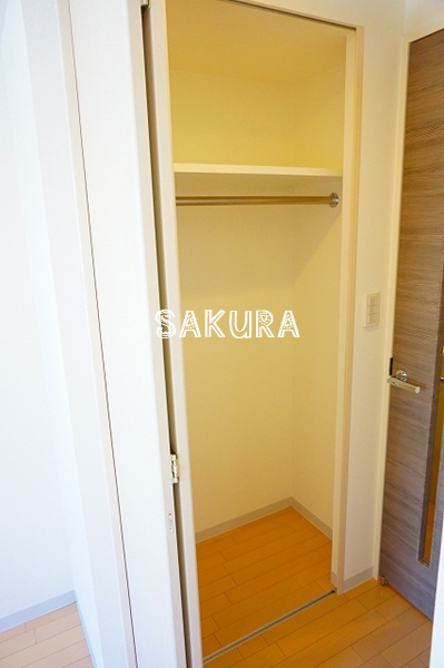 収納　お荷物の多い方でも安心のクローゼット付き♪