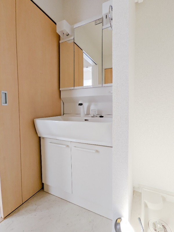 洗面設備　図面と現状に相違がある場合には現状を優先