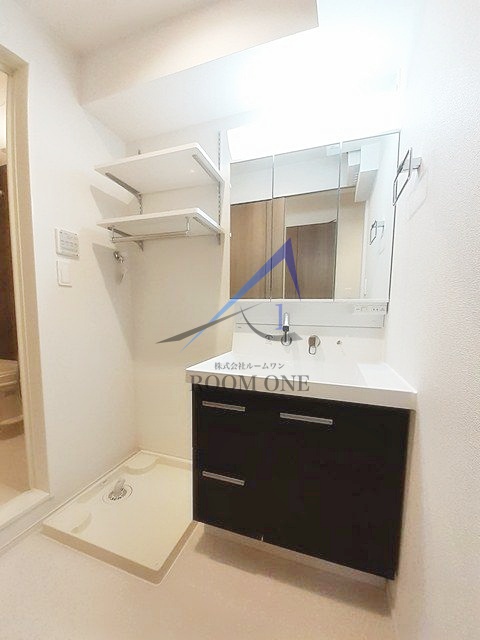 洗面設備　洗面台です。