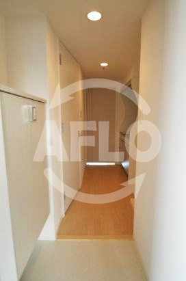 玄関　ラシュレエグゼ難波南　玄関スペース