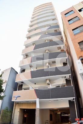 建物外観　ラシュレエグゼ難波南　外観