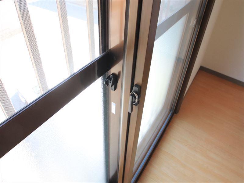 バルコニー　二重サッシです☆