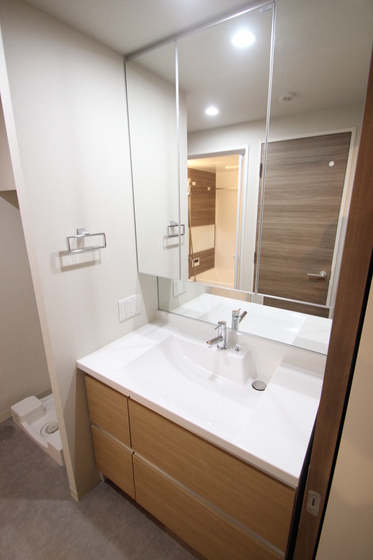 洗面設備　※別部屋の写真です