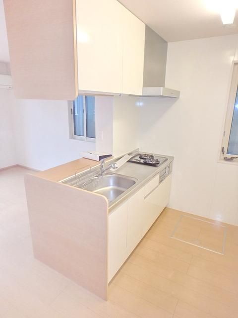 キッチン　★2口コンロ完備★