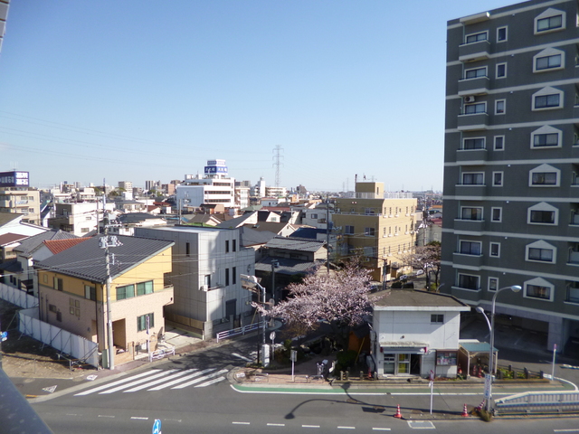 眺望　バルコニーからの景色です。