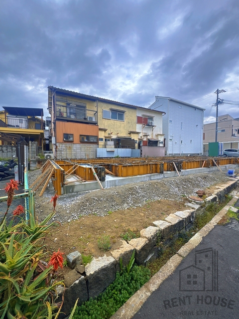 エントランス　外観（建設中）