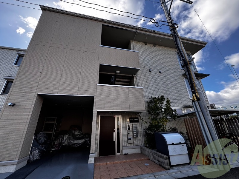 建物外観　仙台市若林区穀町「カーザビアンカ」