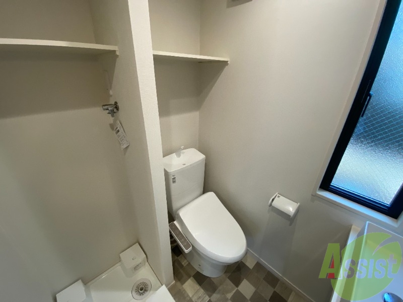 トイレ　トイレはウォシュレット機能付き。シャワートイレは日本の宝。