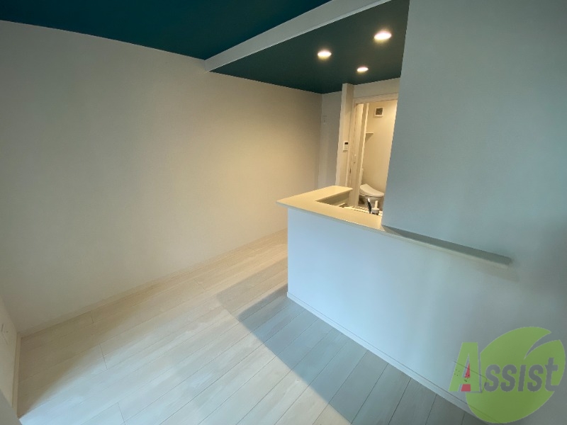 居室・リビング　ＬＤＫ。いろいろな家具の配置を考えられそうですね。