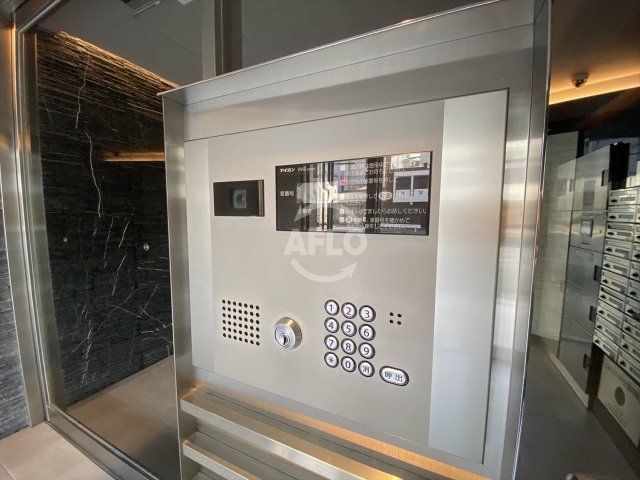 セキュリティ　ミリアン四天王寺夕陽丘　オートロック