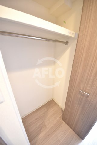 収納　プレサンスOSAKA DOMECITYスクエア　クローゼット