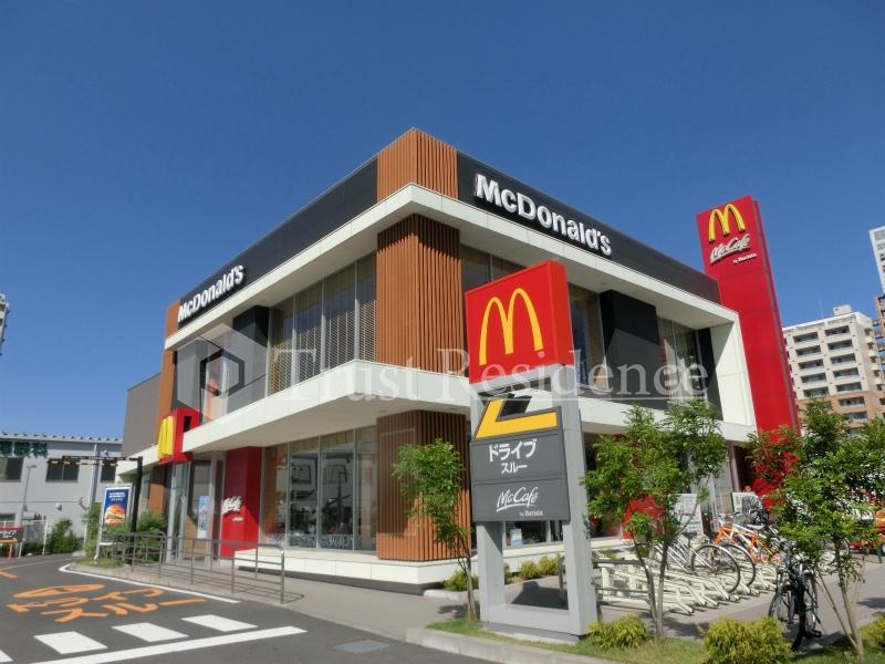 飲食店　マクドナルド 南砂町店（飲食店）まで424m