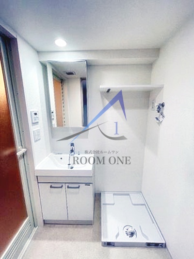 洗面設備　洗面台です。