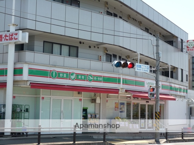 コンビニ　ローソンストア１００（コンビニ）まで341m