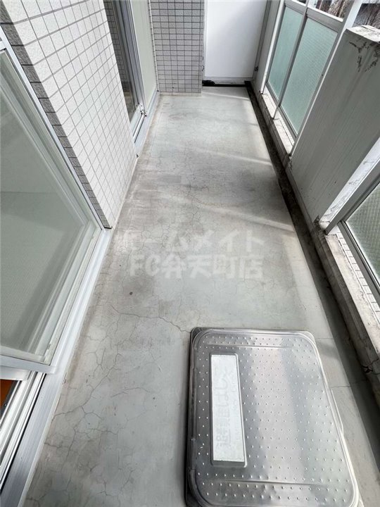 バルコニー　バルコニーがあります