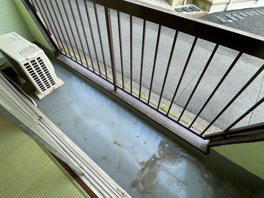 バルコニー　同一物件別部屋写真