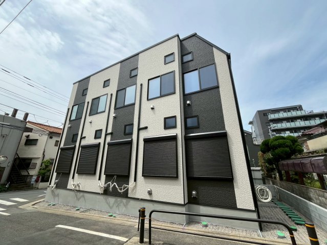 建物外観　建設中のため