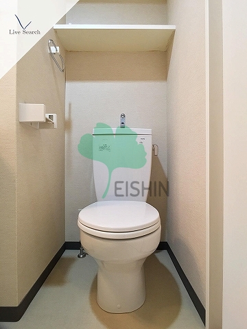 トイレ　清潔感のあるトイレです。