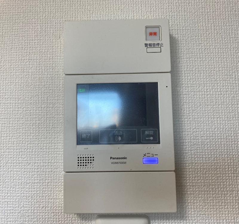 セキュリティ　モニタ付きインターホン