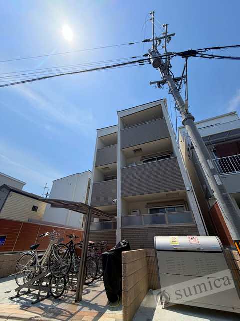 建物外観　インターネット無料で使い放題♪