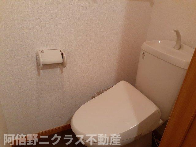 トイレ　ゆったりとした空間のトイレです
