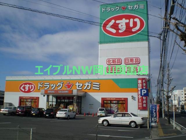 ドラックストア　ドラッグセガミ原尾島店（ドラッグストア）まで398m