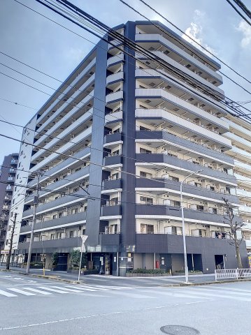 建物外観　新横浜駅徒歩10分のマンションです。