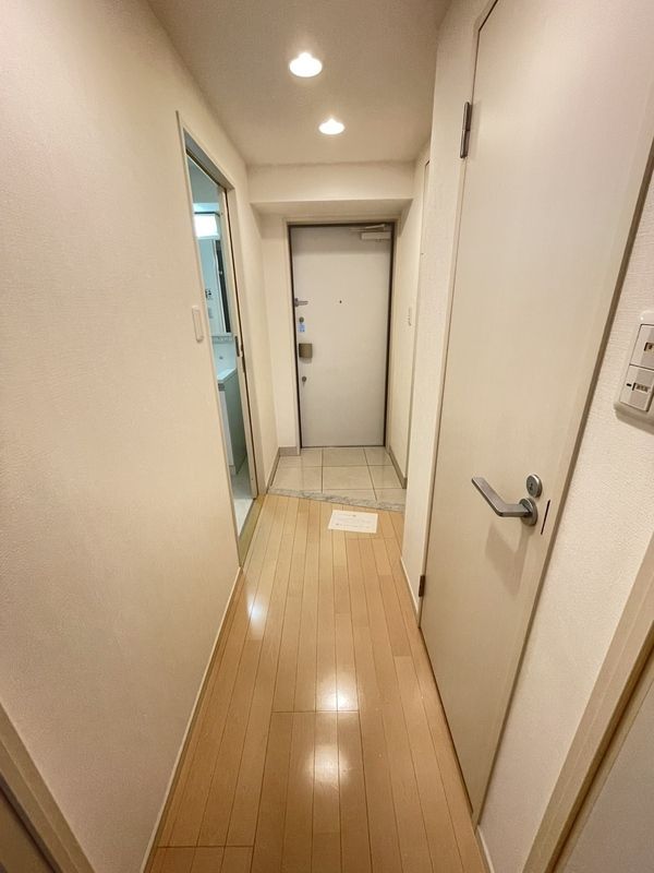 玄関　明るい玄関です