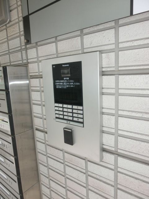 セキュリティ　オートロック付きでセキュリティもバッチリ