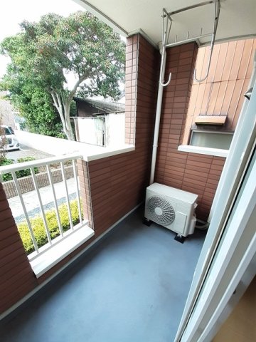 バルコニー　広々としたバルコニーです