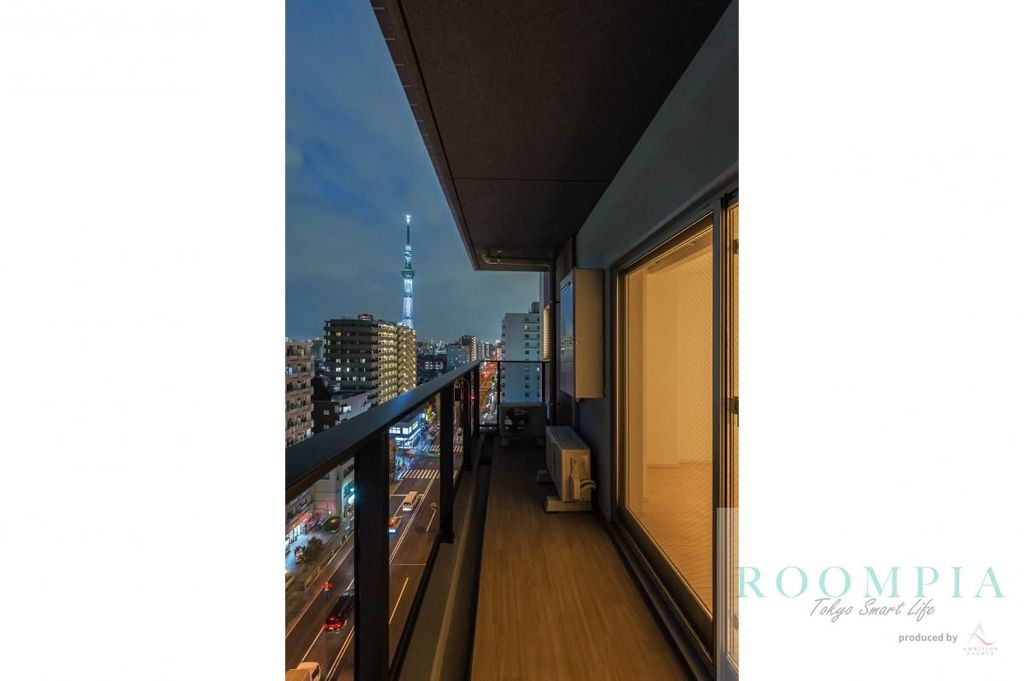バルコニー　未完成のため、シリーズマンションの参考写真です。