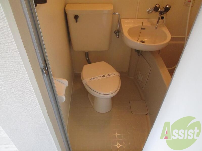 トイレ　快適に使用できる、清潔感にこだわったトイレです。