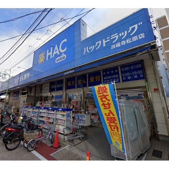 ドラックストア　ハックドラッグ洪福寺松原店（ドラッグストア）まで329m