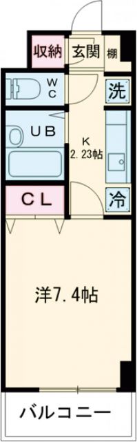 フォートラス板橋本町の間取り写真