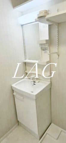 洗面設備　独立洗面台です。