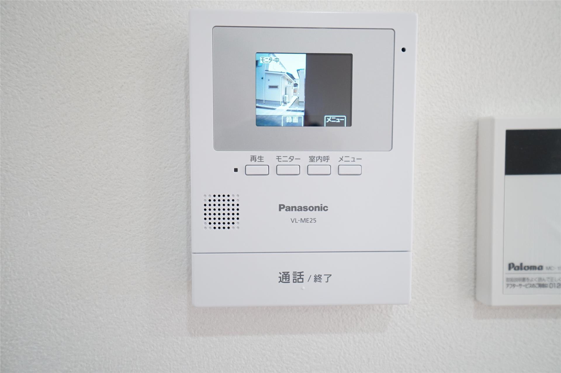 セキュリティ　インターホン（103号室にて2022年撮影）