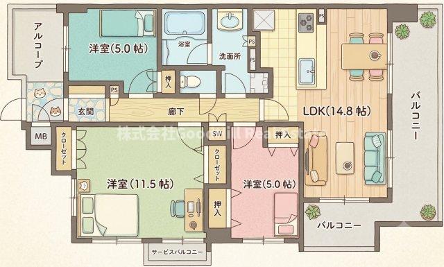 間取り図