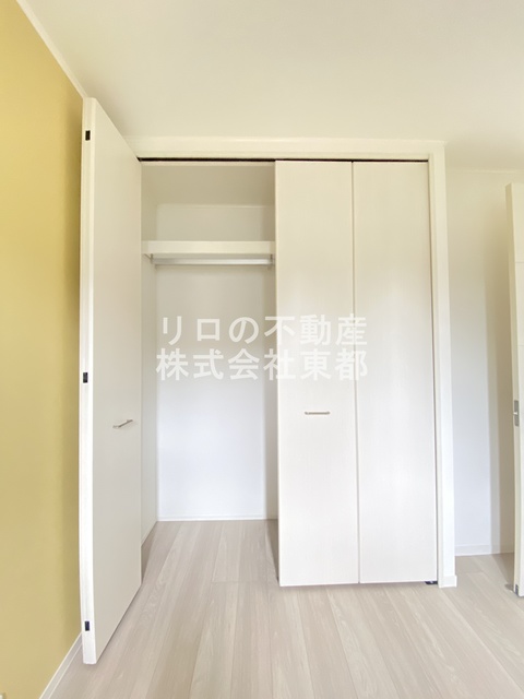 収納　奥行のある収納付です！増えがちな荷物をもスッキリ収納できます